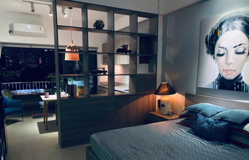 Gần cầu nguyễn văn cừ_ căn hộ 1pn quận 4_ toà nhà thang máy_ rộng 55m2_ban công lớn như resort - Ảnh 2