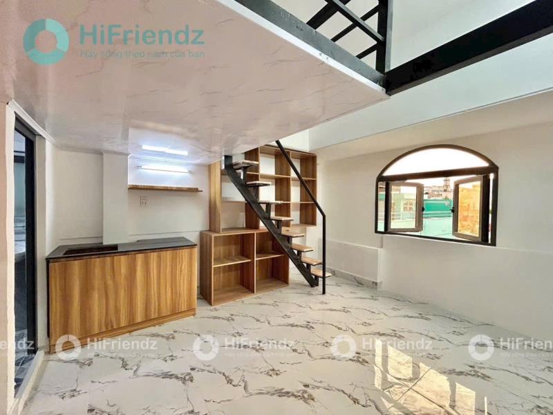 Căn hộ full nt_gần cư xá bắc hải_ban công thoáng mát