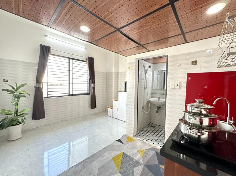 Gác lửng mới xây thoáng full tiện nghi gần bệnh viện hoàn mỹ