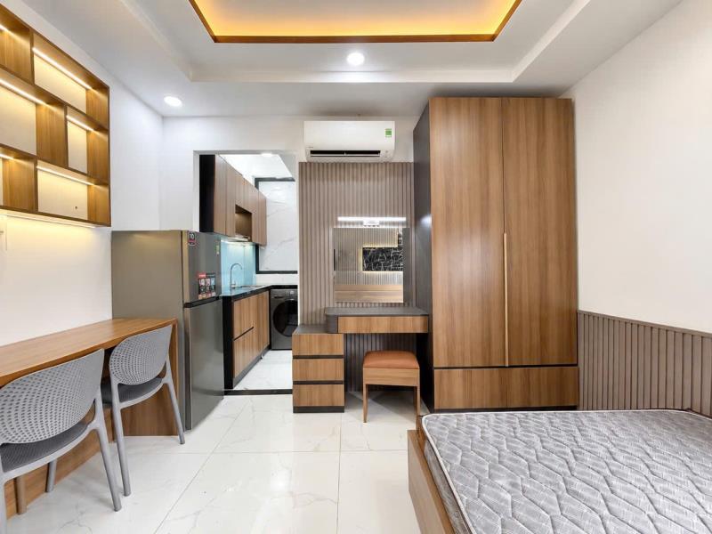 Cho thuê phòng 30m2, cửa sổ trời, full nội thất ngay trung tâm phan xích long, gần q1, q3 - Ảnh 4
