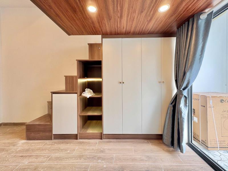 Cho thuê căn duplex ban công , full nội thất đầy đủ , ngay vườn lài  - Ảnh 3
