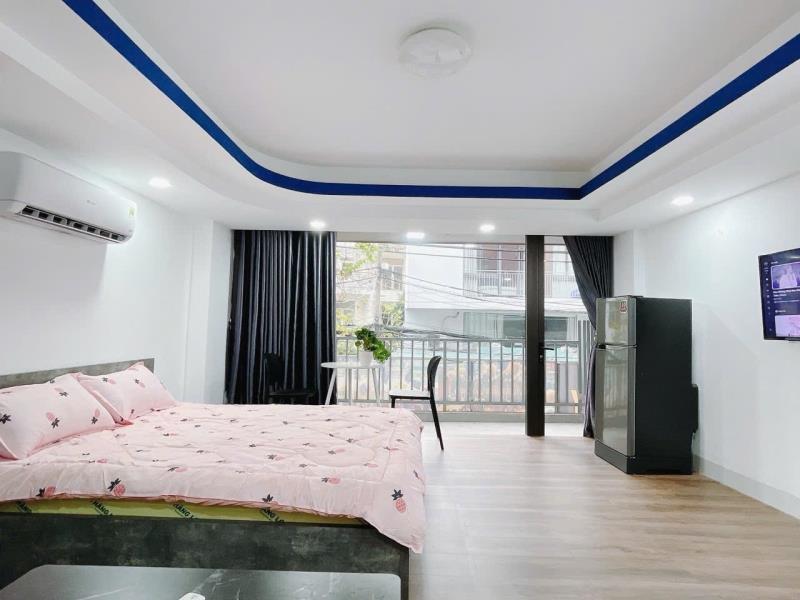 Cho thuê căn hộ 40m² có ban công, full nội thất, máy giặt riêng - gần ngã tư phú nhuận, giáp quận 1 - Ảnh 4