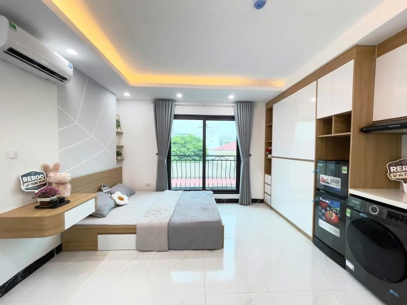 Cho thuê phòng 30m2 ban công lớn, cửa sổ trời, full nội thất ngay vạn kiếp, bình thạnh, gần q1, q3   - Ảnh 3