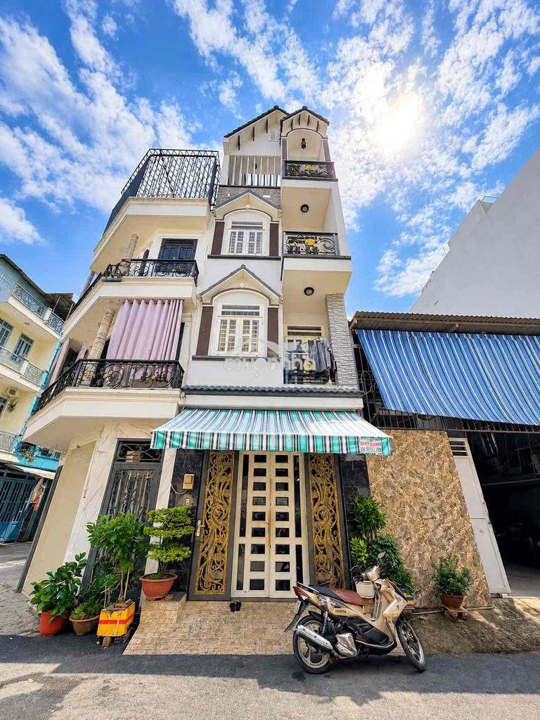 🏡 7.2 tỷ - 4 tầng, 5 pn, lê văn quới, hẻm ô tô 8m, vừa ở vừa làm  cty