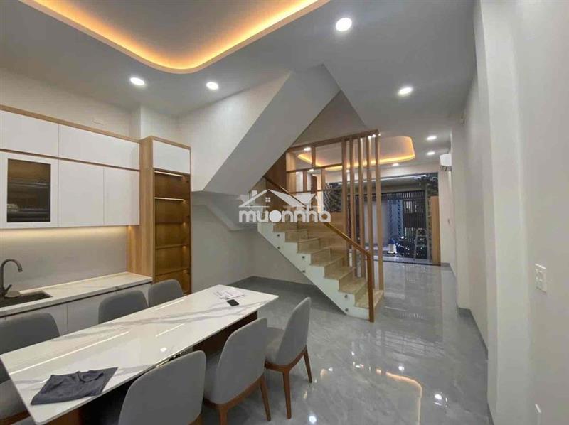 Bán nhà ngay bình phú quận 6 ngang 4x18m 4 tầng 7,7 tỷ
