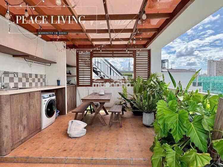 Căn hộ 2pn sân vườn 80m2 ngay trung tâm bình thạnh sát q1-3-phú nhuận - Ảnh 2