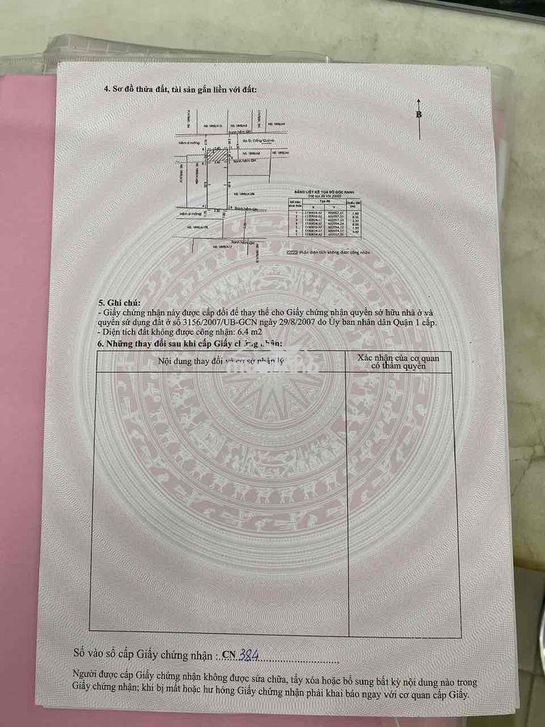 Bán nhà hẻm 191 cống quỳnh - Ảnh 2