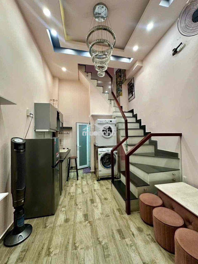 Nhà nguyên căn full nội thất cao cấp,hẻm 52 trần nguyên đán,q.1