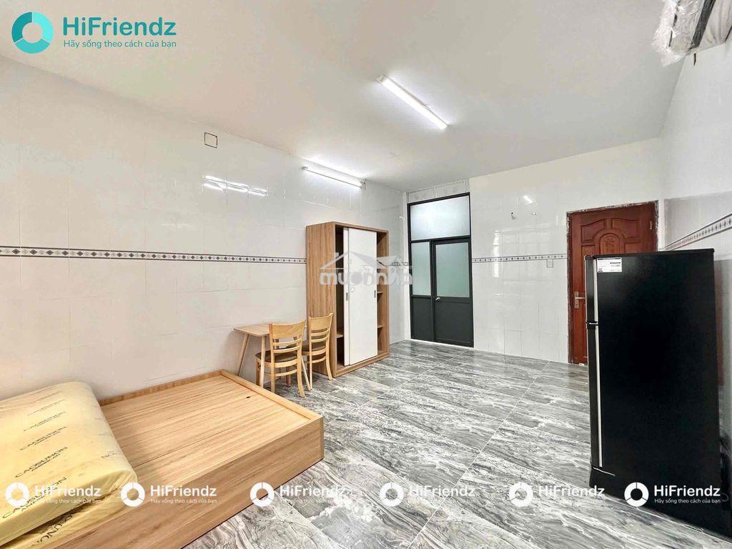 Trống sẵn phònh studio cửa sổ 35m2 siêu rộng gần parc mall cao lỗ - Ảnh 2