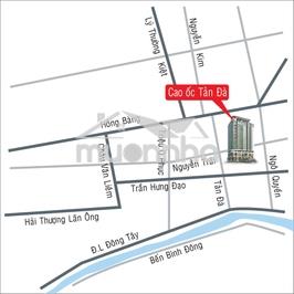 Cho thuê căn hộ tản đà court, dt: 86m2, 2pn, 2wc, giá: 13 tr/th - Ảnh 3