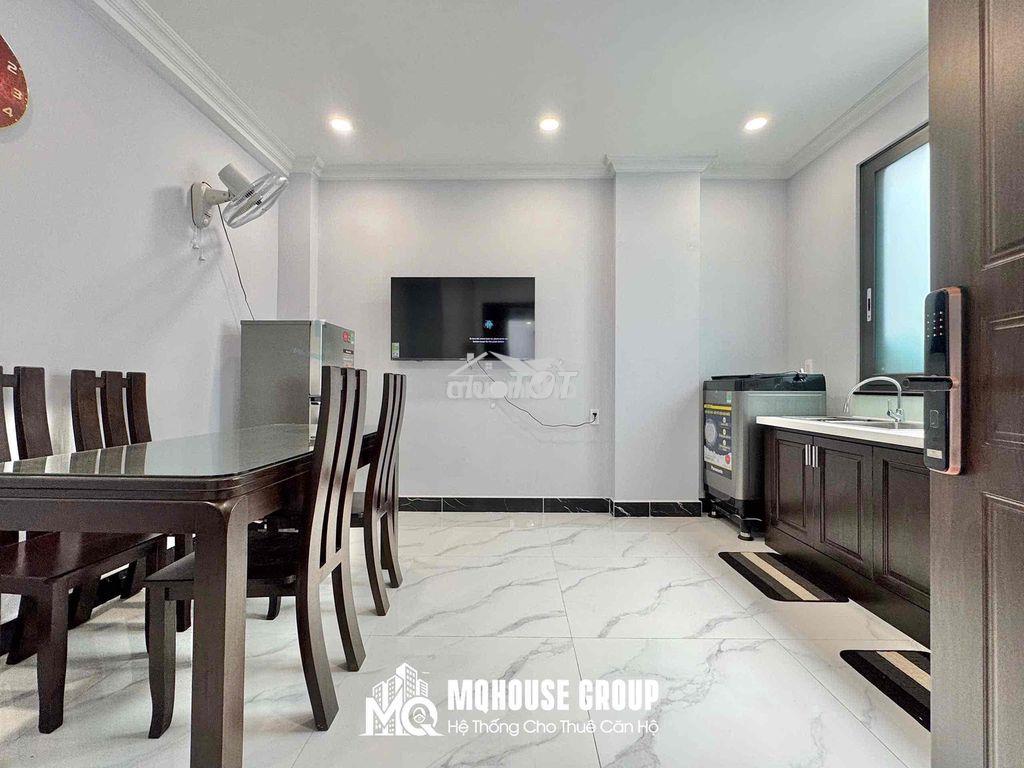 Khai trương chung cư 1pn1pk bancol sân vườn siêu to nội thất mới 100% - Ảnh 4