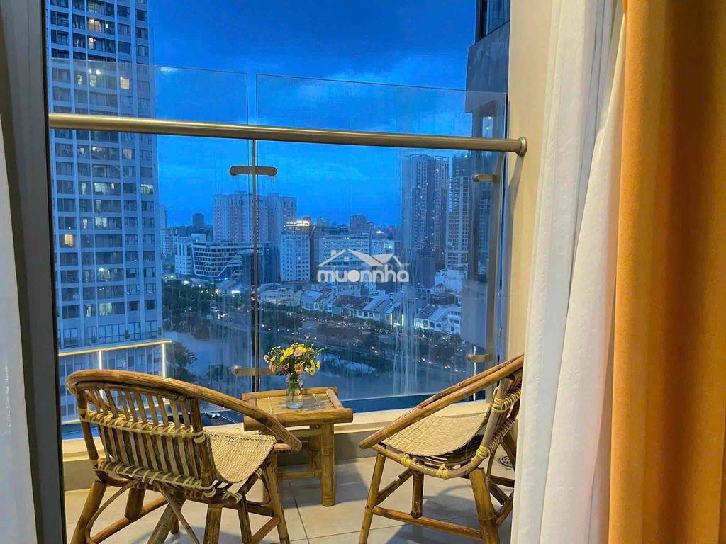 Căn hộ 1 phòng ngủ masteri millennium đầy đủ nội thất - Ảnh 3