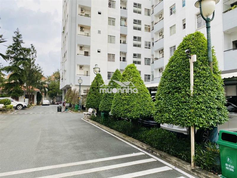 Cho thuê chung cư him lam  2pn 70m,  có nội thất giá 10tr