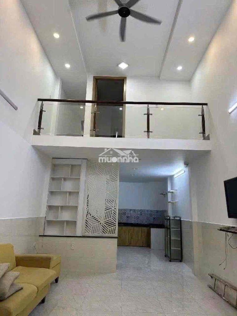Cho thuê nhà mới sạch sẽ liên khu 5-6 bình tân giá rẻ có sẵn máy lạnh