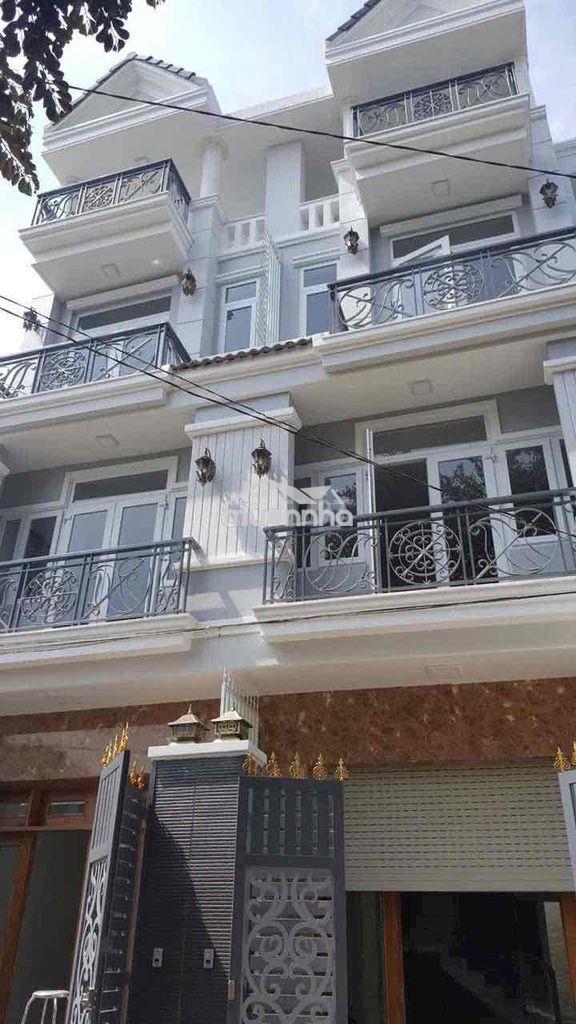 Cho thuê nhà 3 tầng 4x17m.hẻm 7m đường lê thị riêng.phường thới an q12