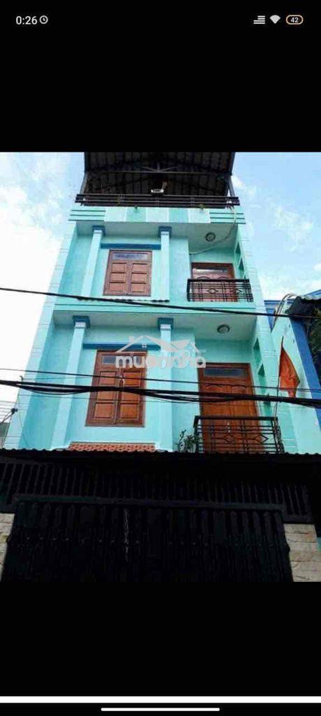 Cho thuê nhà 1xet dương thị 10 tmt q12 đẹp rẻ 1tret 3lầu 10tr tl giáp