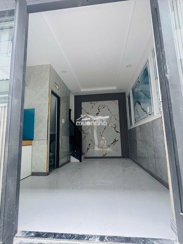 Nhà mới xây đg tô kí q12 gần cây xăng quân đội 1t1l giá 790 triệu  tl - Ảnh 3