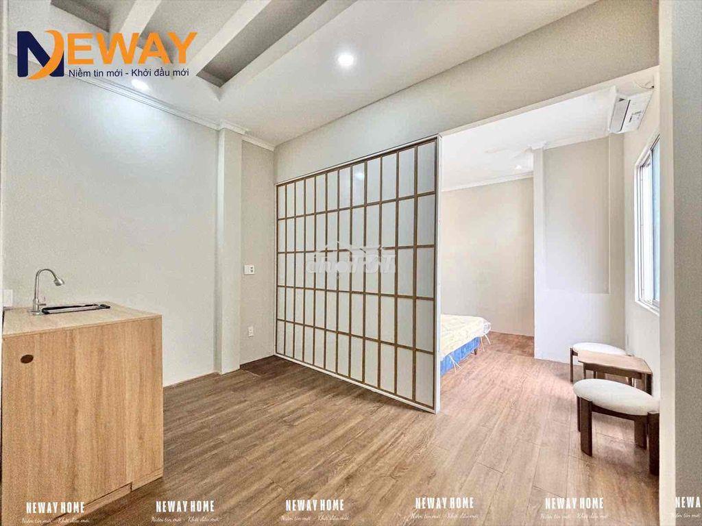 Khai trương nhà mới dạng 1pn tách bếp cửa sổ trời full nội thất - Ảnh 4