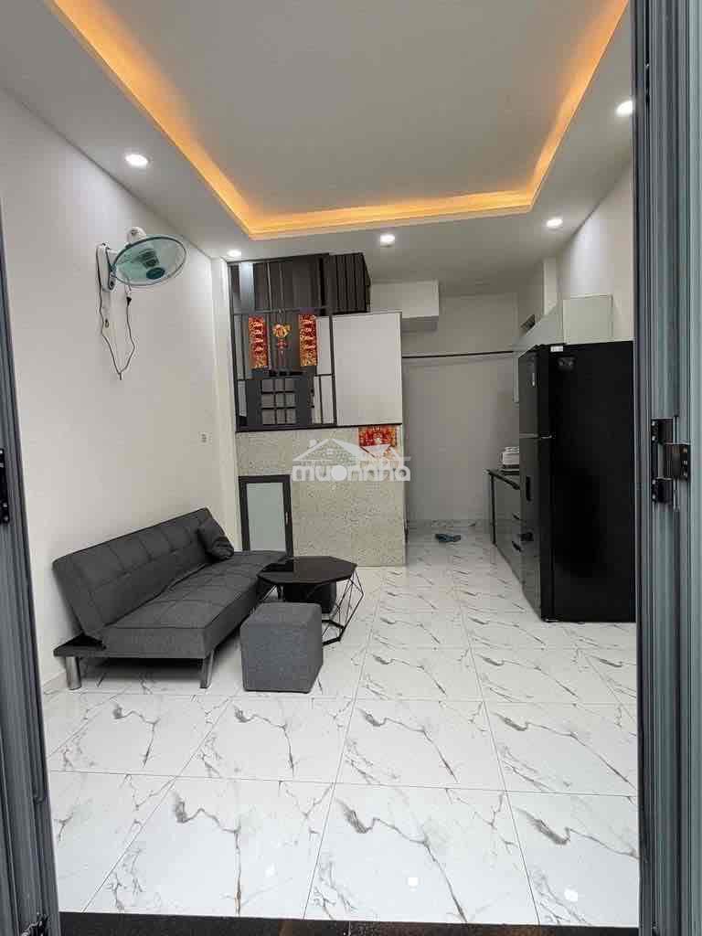 Nhà cho thuê nguyên căn hẻm 761hưng phú, p.9, q.8 3.5x8m  1 trệt 2 lầu - Ảnh 2