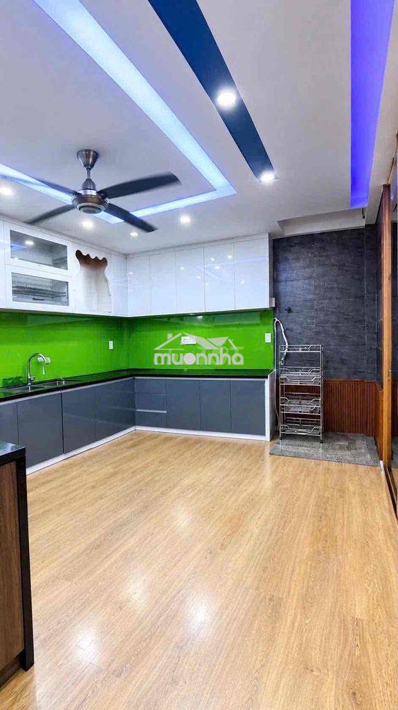 Hẻm 6m gò dầu nhà cho thuê trệt lững 2 lầu st. 4pn,4wc. nhà mới - Ảnh 2