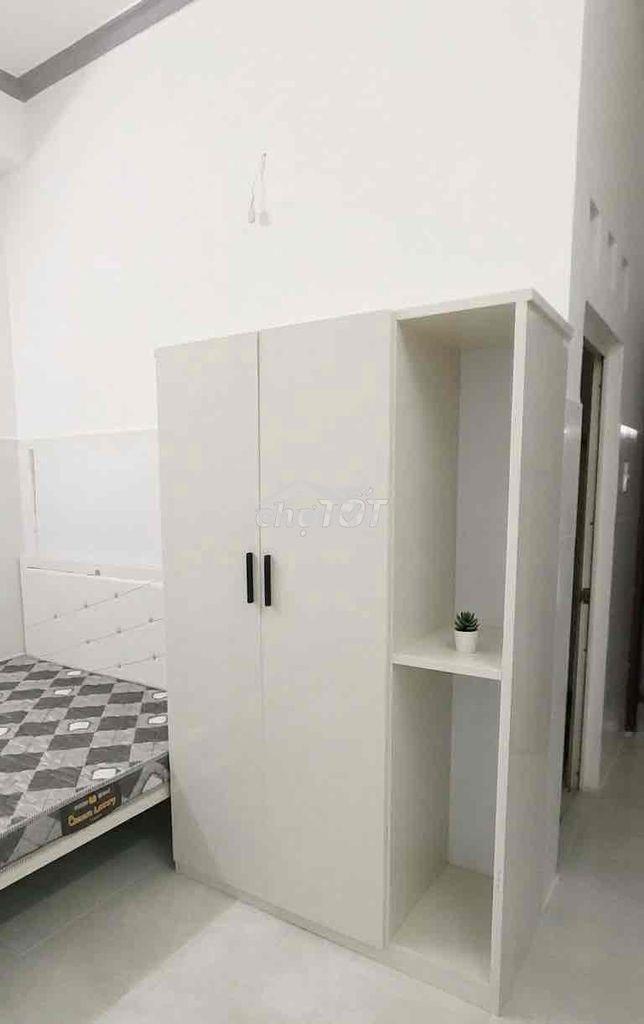 Cho thuê căn hộ 1pn tách bếp riêng biệt - võ liêm sơn p4 q8 - Ảnh 3