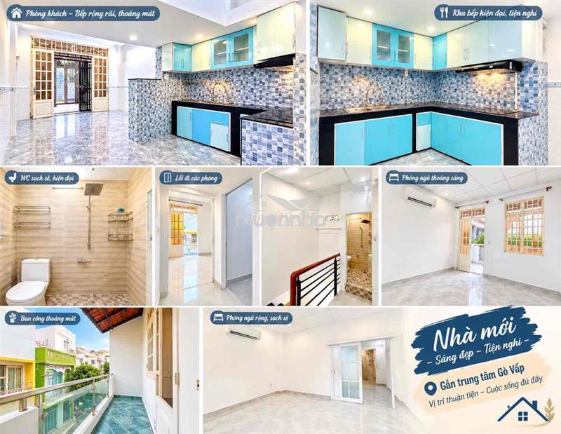 🏠 Siêu phẩm nhà mới – hướng đông | gần trung tâm gò vấp ✨ hàng mới lên