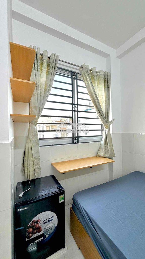 Cho thuê phòng ban công full nội thất mới ngay gần cầu ông lãnh - Ảnh 4