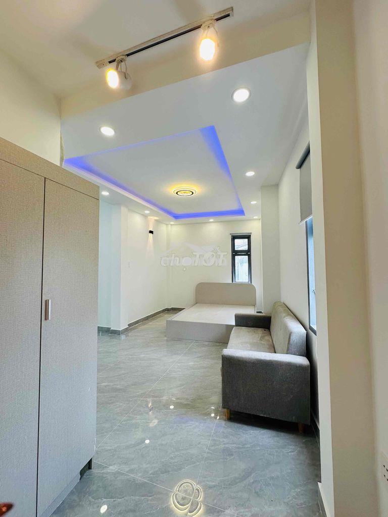 Cho thuê phòng mới full nội thất giờ tự do đường tôn đản quận 4 - Ảnh 4