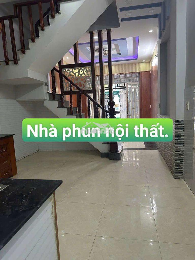Nhà 4*12 , 2 lầu  nội thất đường bình thành bình hưng  hòa bình tân a - Ảnh 2