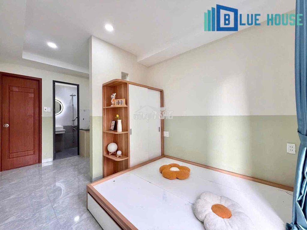 Căn hộ full nội thất 1 phòng ngủ tách bếp có ban công đối diện đầm sen - Ảnh 2