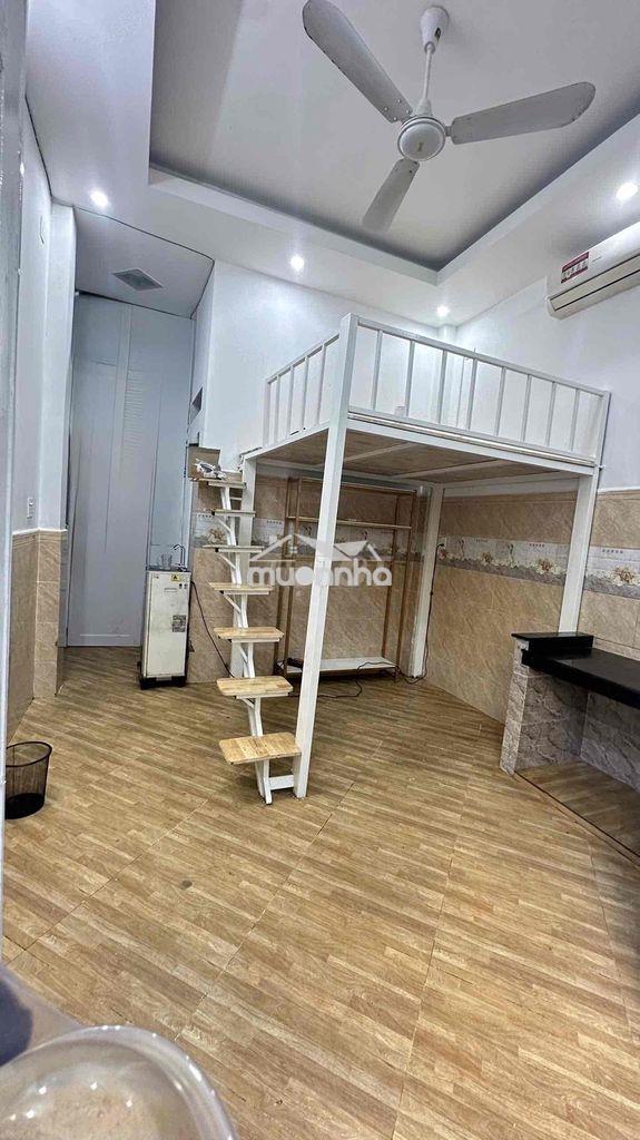 Nhà hẻm xe hơi 1 trệt 1 lửng ni sư huỳnh liên tân bình