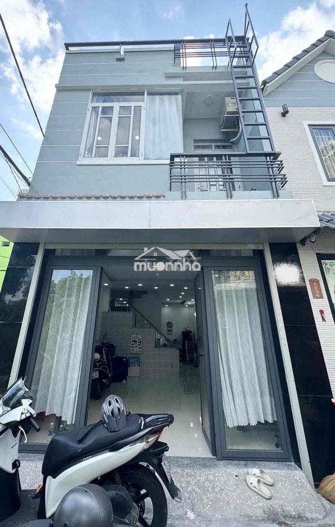 Nhà gần ngã tư bốn xã, hẻm 6m thông, bình tân, 4 tỷ 3