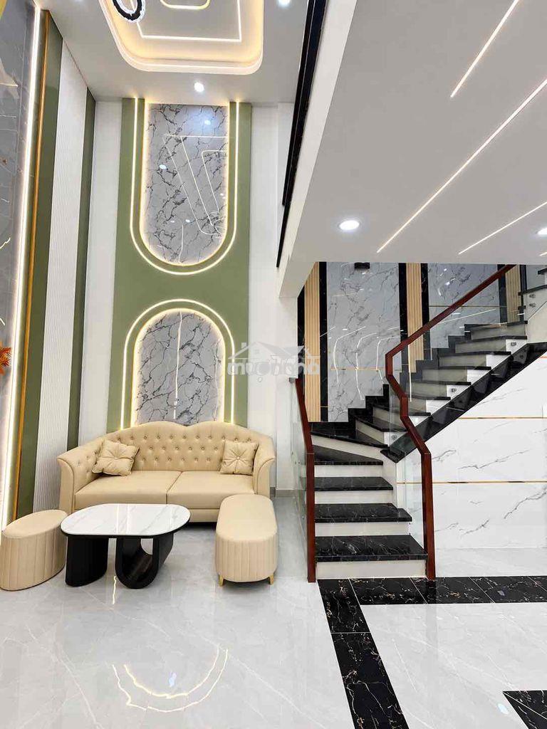 ( Bình tân) nhà đẹp khu phân lô -5 tầng gần tên lửa - hẻm xe tải vi vu - Ảnh 3