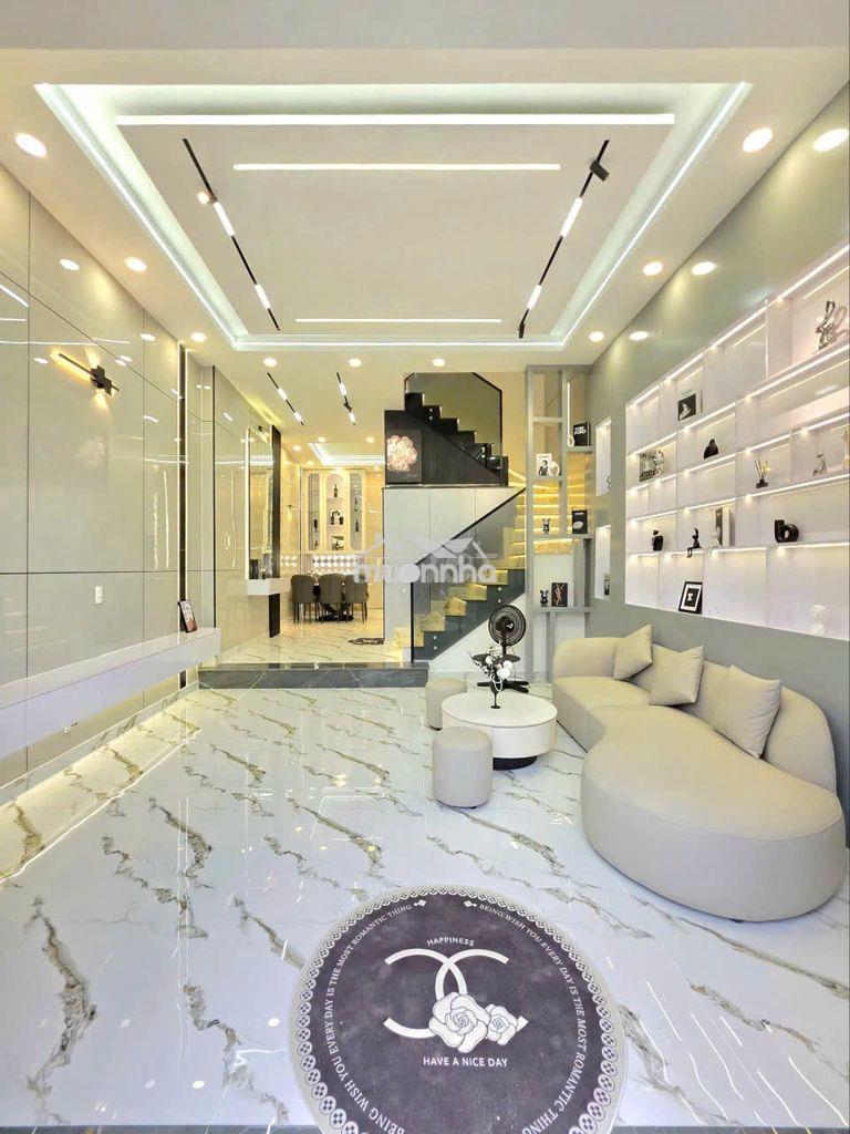 Vip_ 100%_nhà mới đẹp 3 pn 12 triệu hẻm xe tải